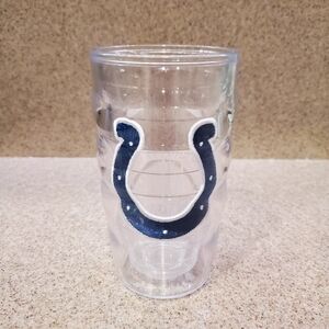 Indianapolis Colts Football Clear Double Wall Insulated Reusable Tervis Tumbler